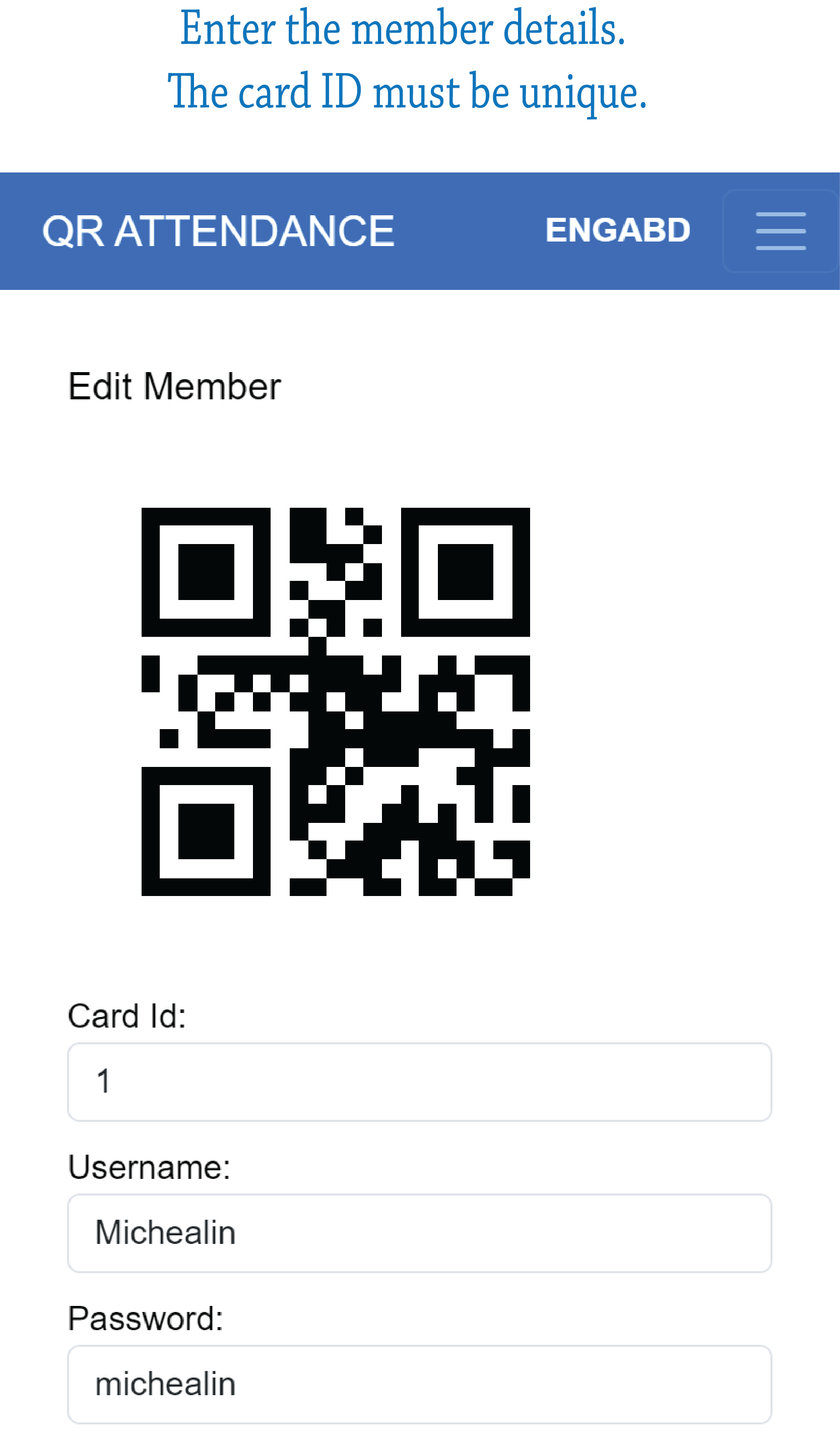 Member Add